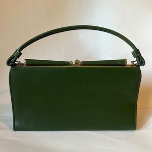 Green handbag